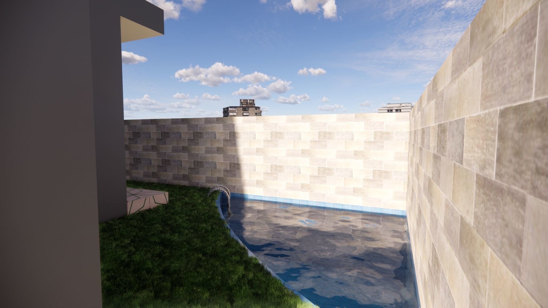 Modern Minimalist House 3D model_26