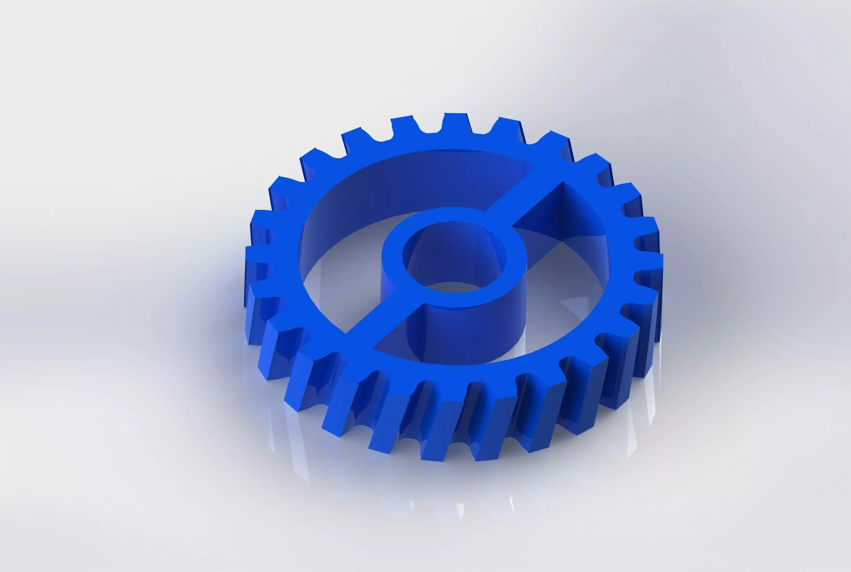 Helical Gear for 3d Printing 3D print model_0