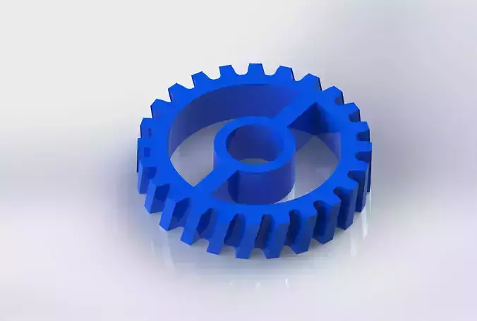 Helical Gear for 3d Printing 3D print model