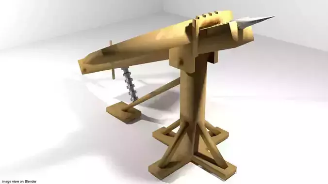 Medieval War Machine - Ballista 3D model