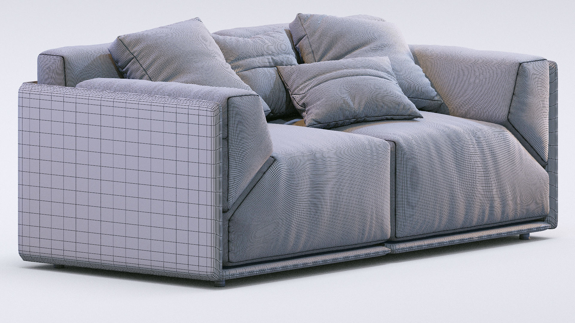 Meridiani Sofa Bacon  3D model_19