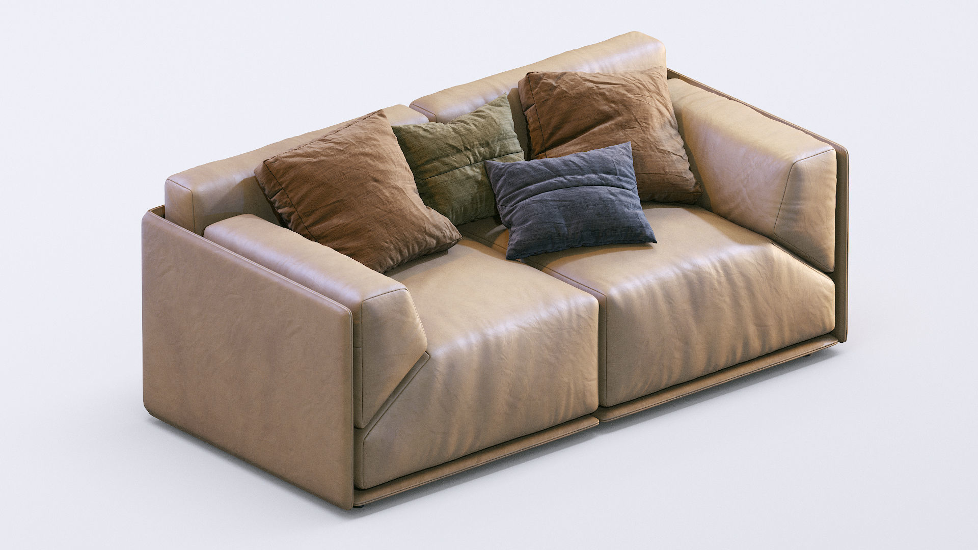 Meridiani Sofa Bacon  3D model_8