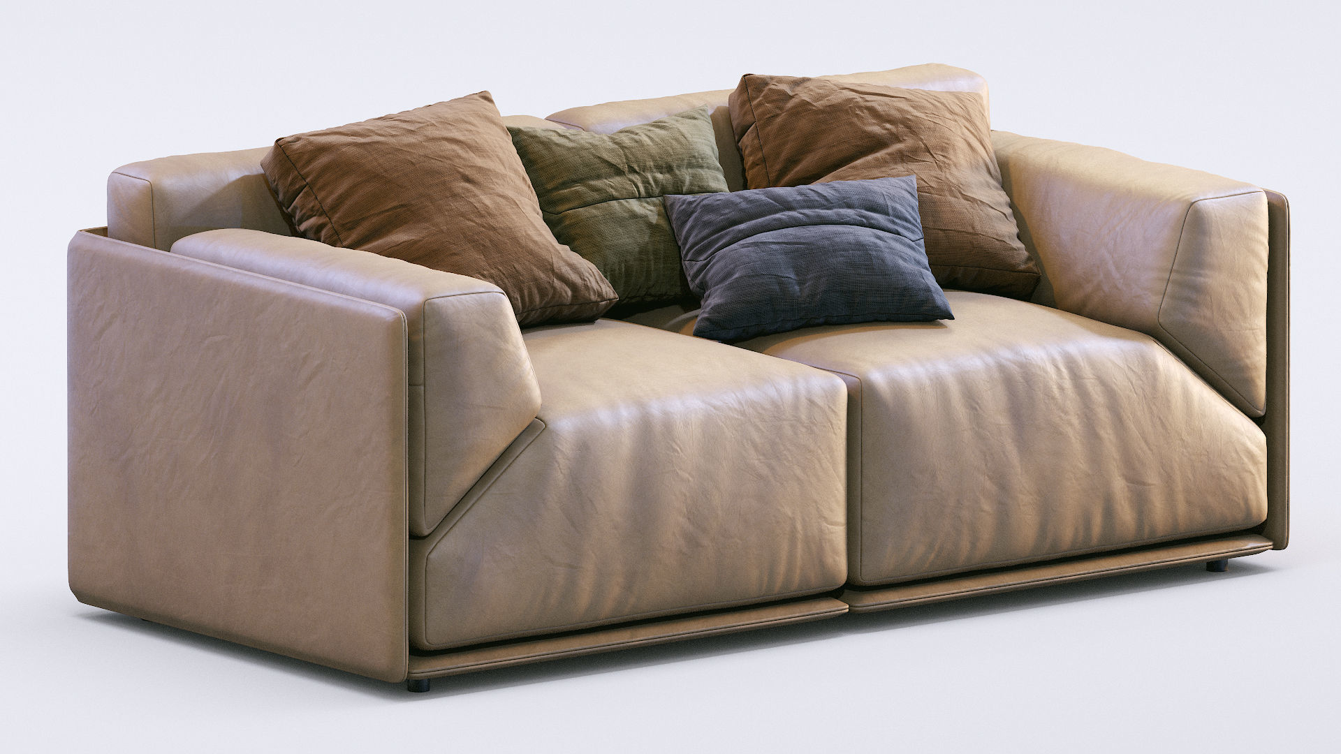 Meridiani Sofa Bacon  3D model_5