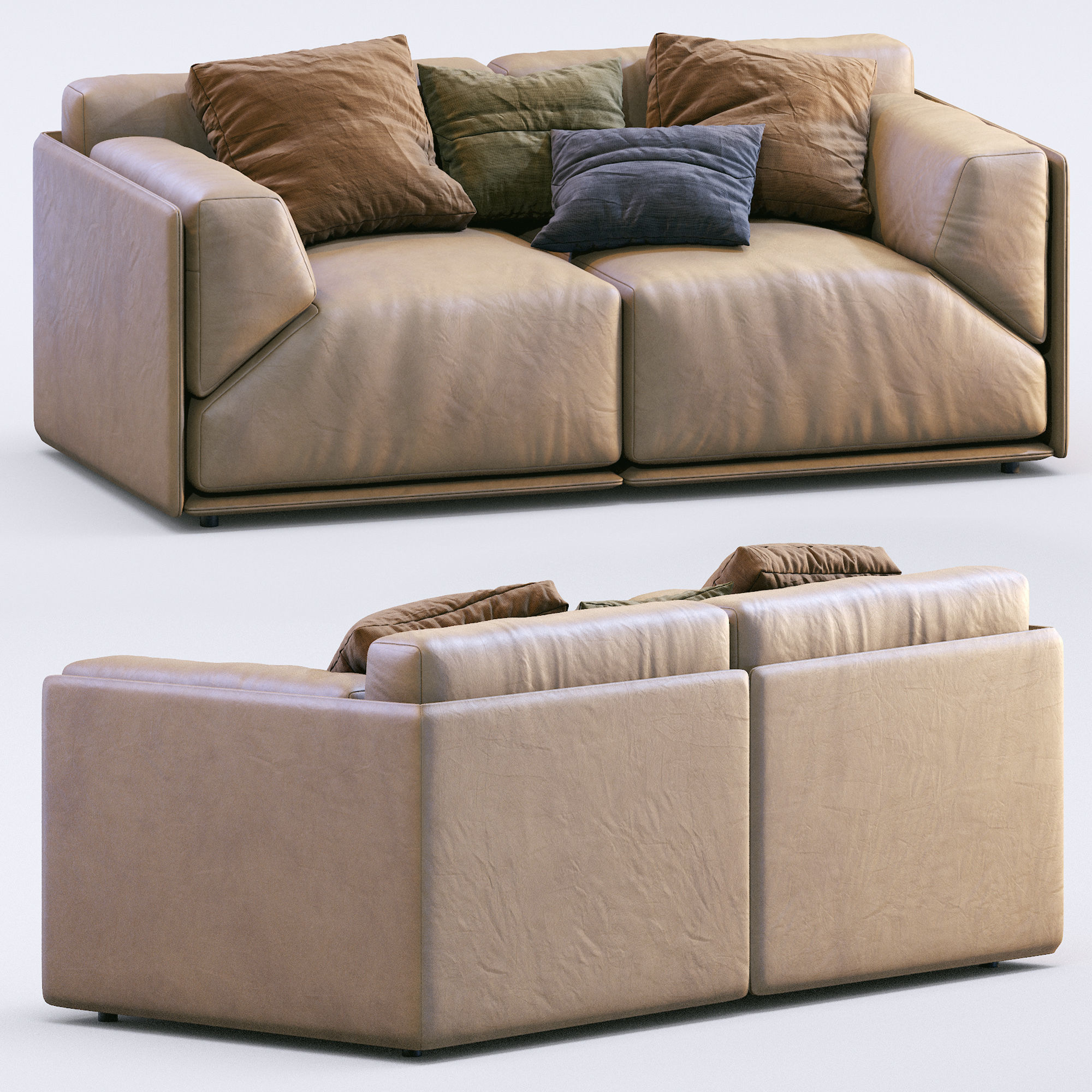 Meridiani Sofa Bacon  3D model_17