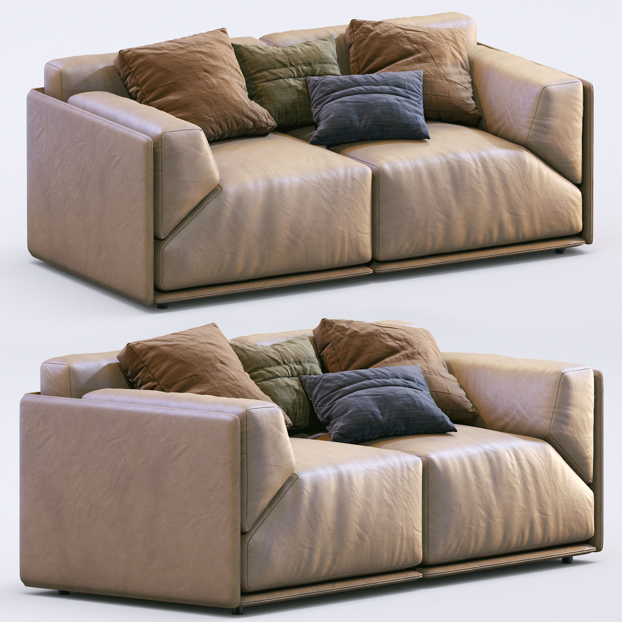 Meridiani Sofa Bacon  3D model_15