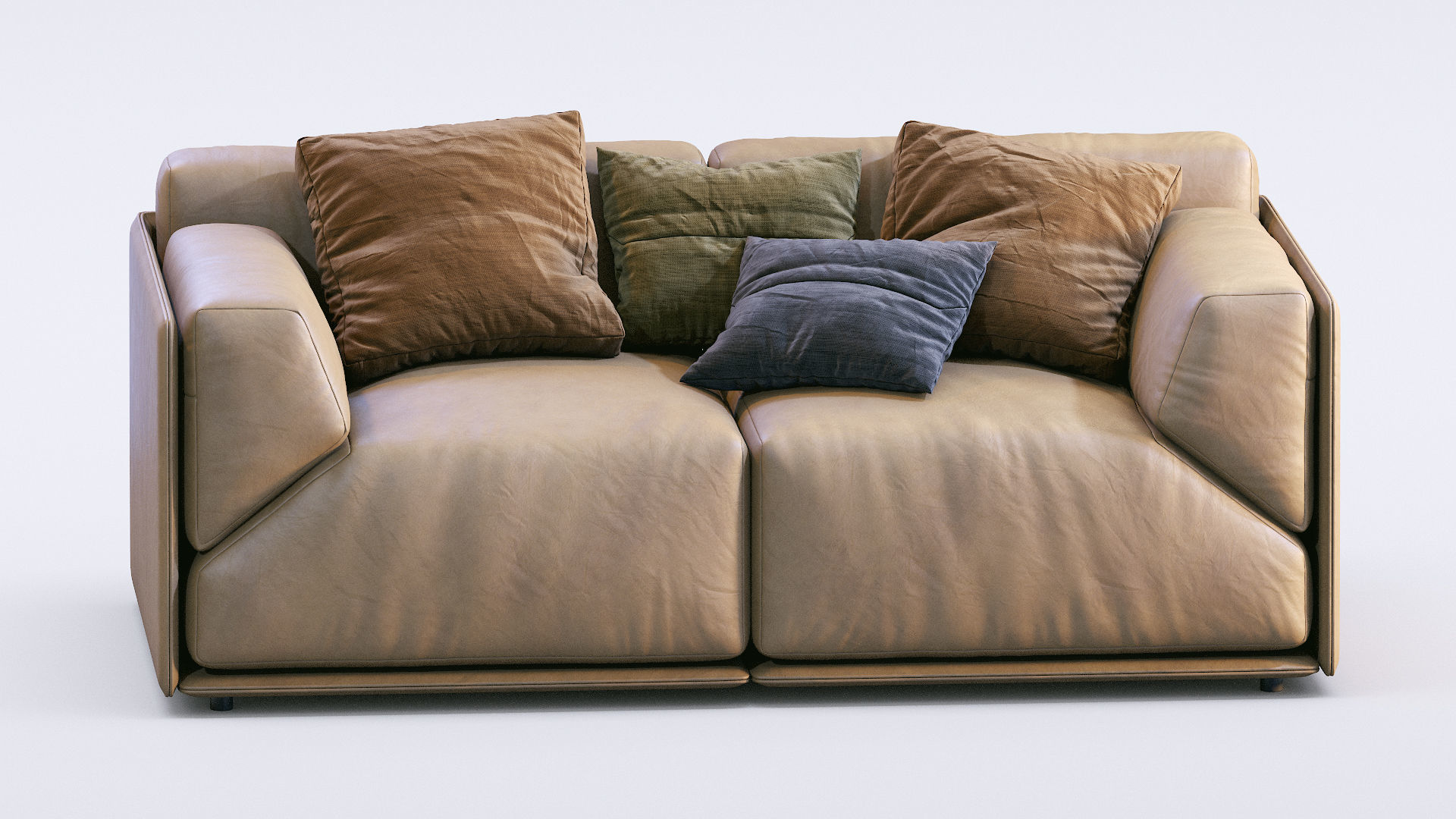 Meridiani Sofa Bacon  3D model_4