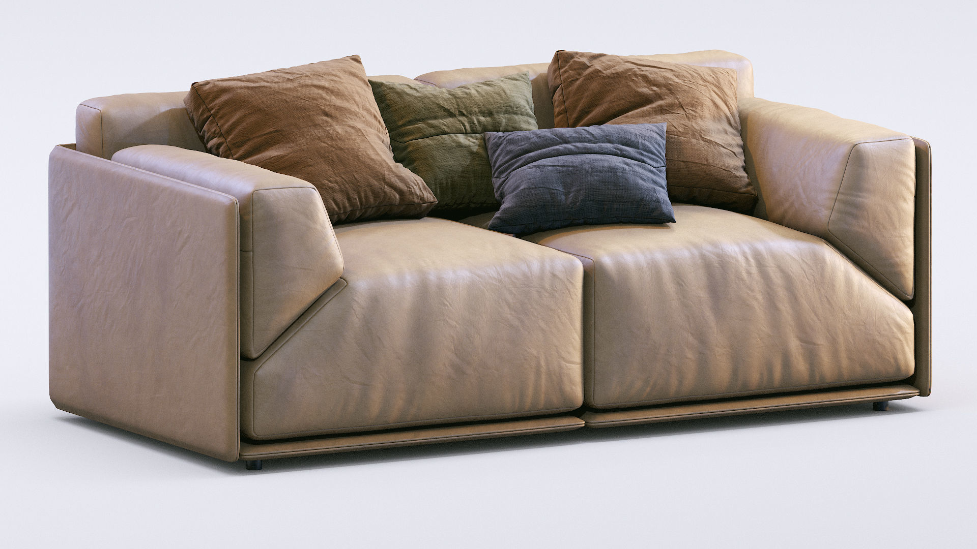 Meridiani Sofa Bacon  3D model_7
