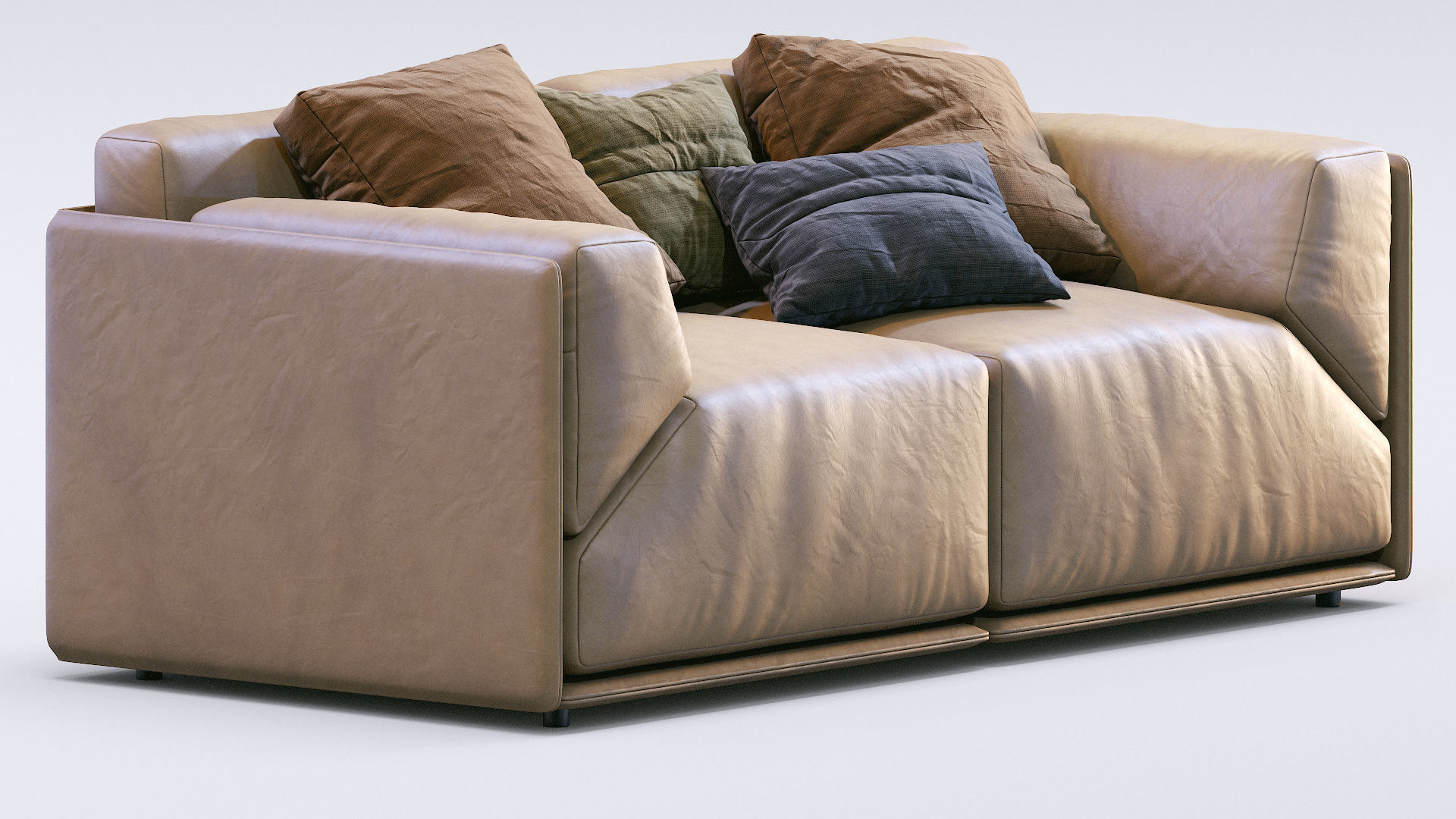 Meridiani Sofa Bacon  3D model_11