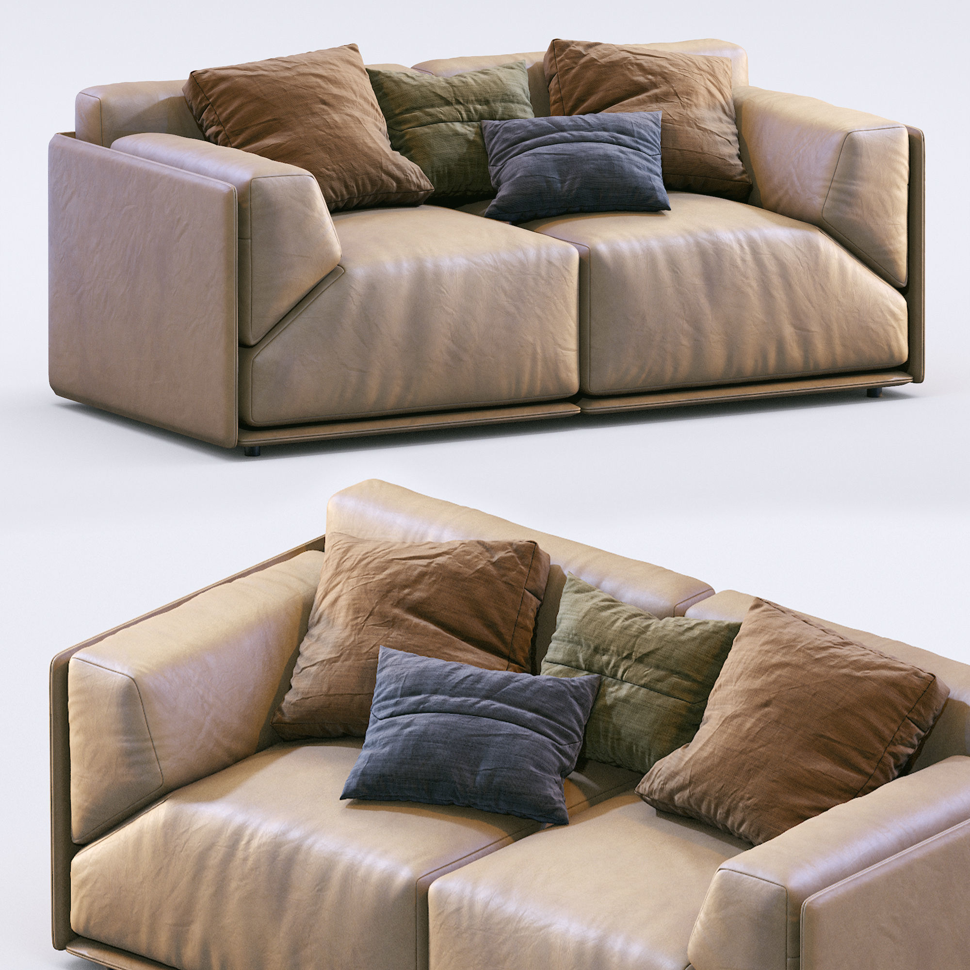 Meridiani Sofa Bacon  3D model_18