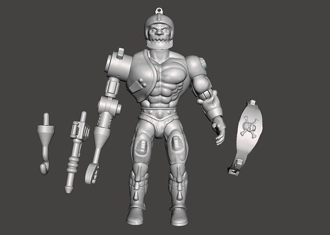 TRAP JAW MOTU ORIG ACTION FIGURE COMPLETE 3D print model