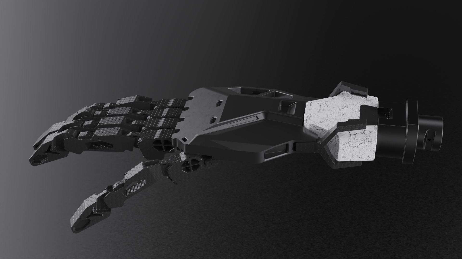 robotic hand part scifi vol4 3D model_3