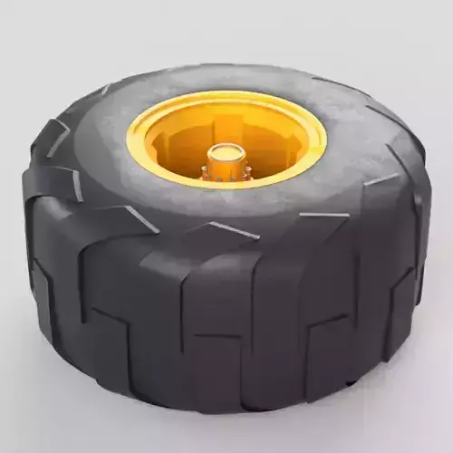 Monster wheel 2  3D model