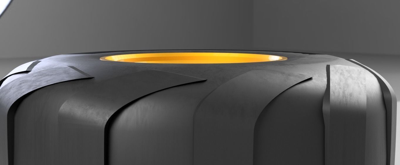 Monster wheel 2  3D model_3