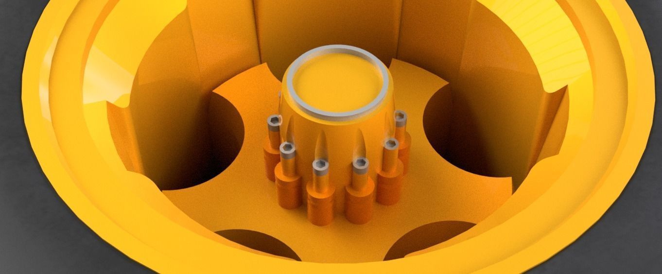 Monster wheel 2  3D model_2