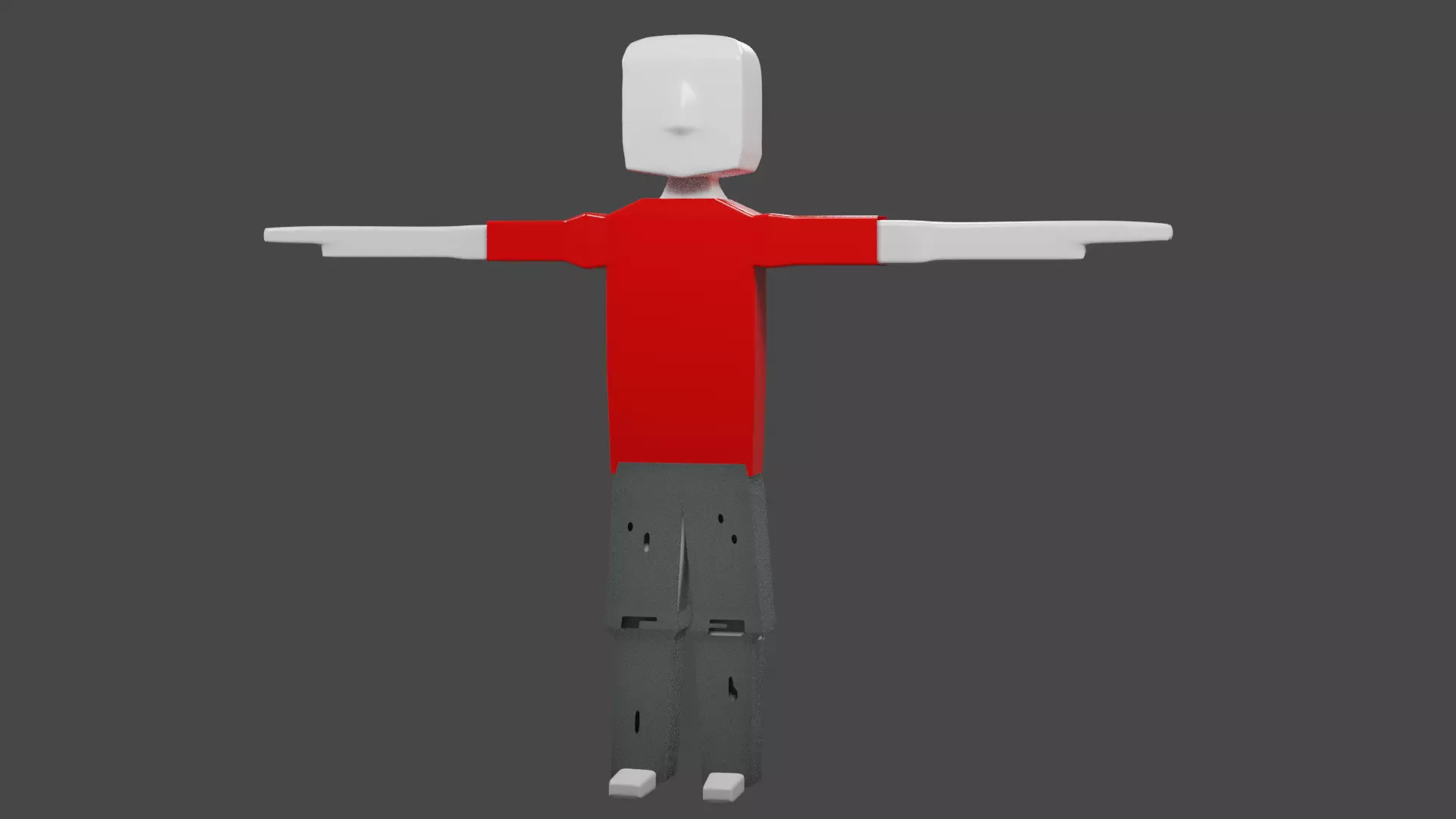 my caracter Free low-poly 3D model