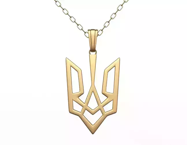 Necklace 02 Low-poly 3D model Necklace 02 Low-poly 3D model