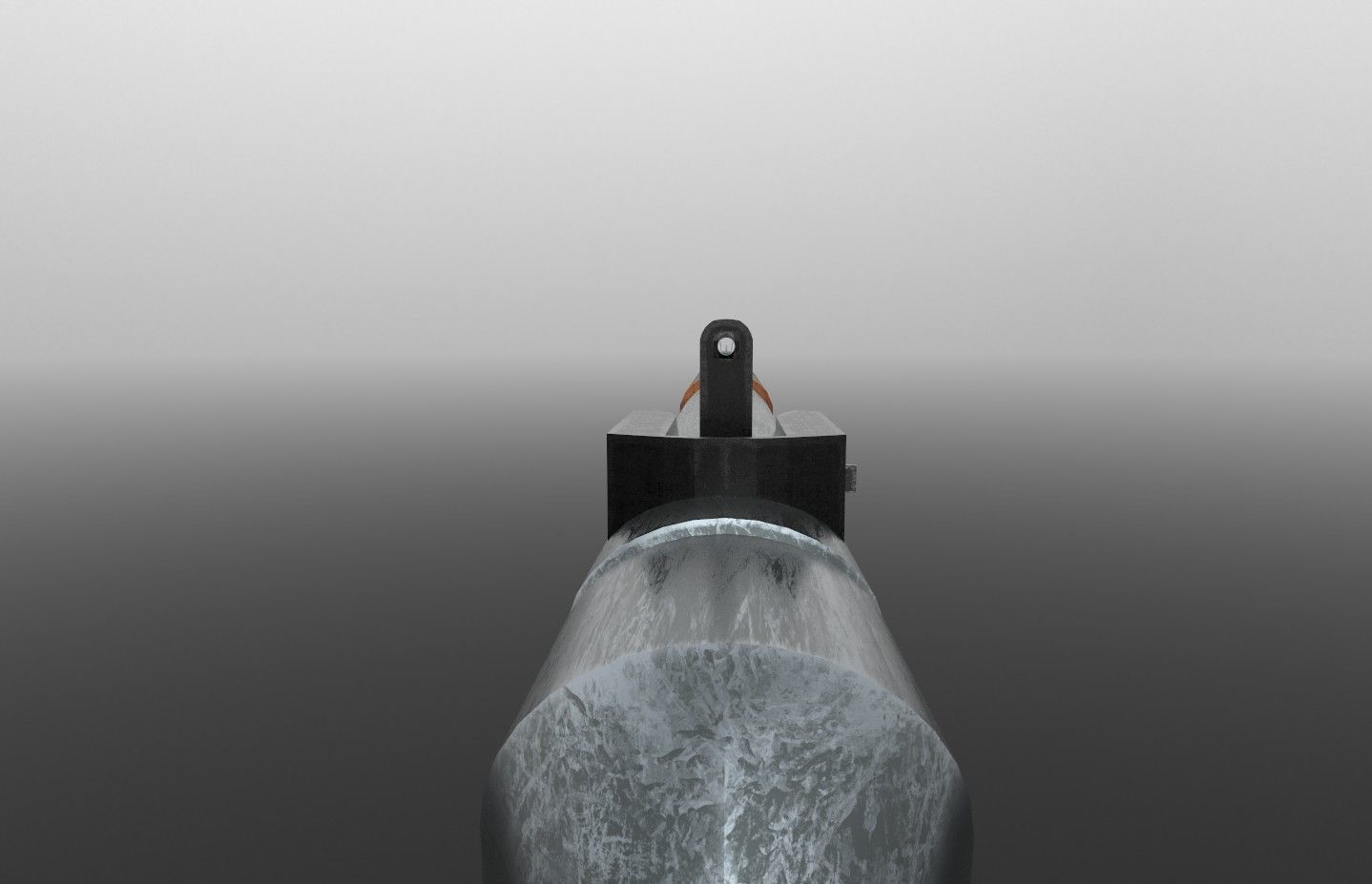 M1 Carbine style Rifle 3D model_3