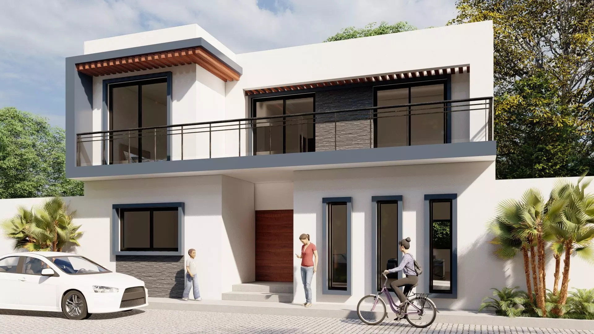 Casa San luis Free 3D model_0