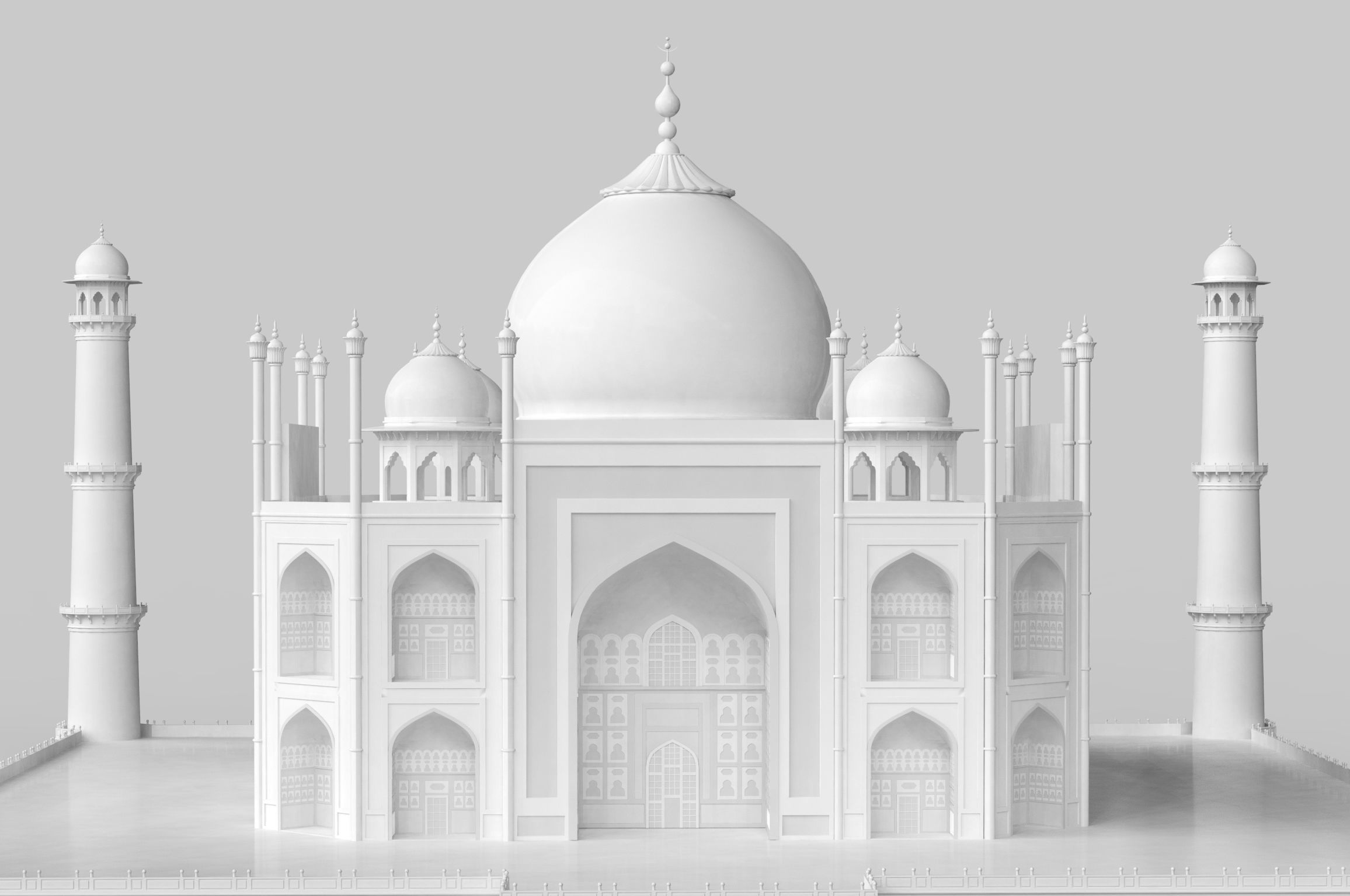 Taj Mahal 3D model_1