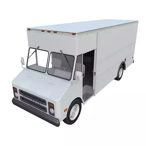 Chevrolet P30 Step Van 1991  Low-poly 3D model 2