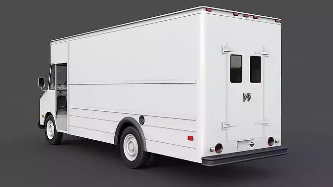 Chevrolet P30 Step Van 1991  Low-poly 3D model 7