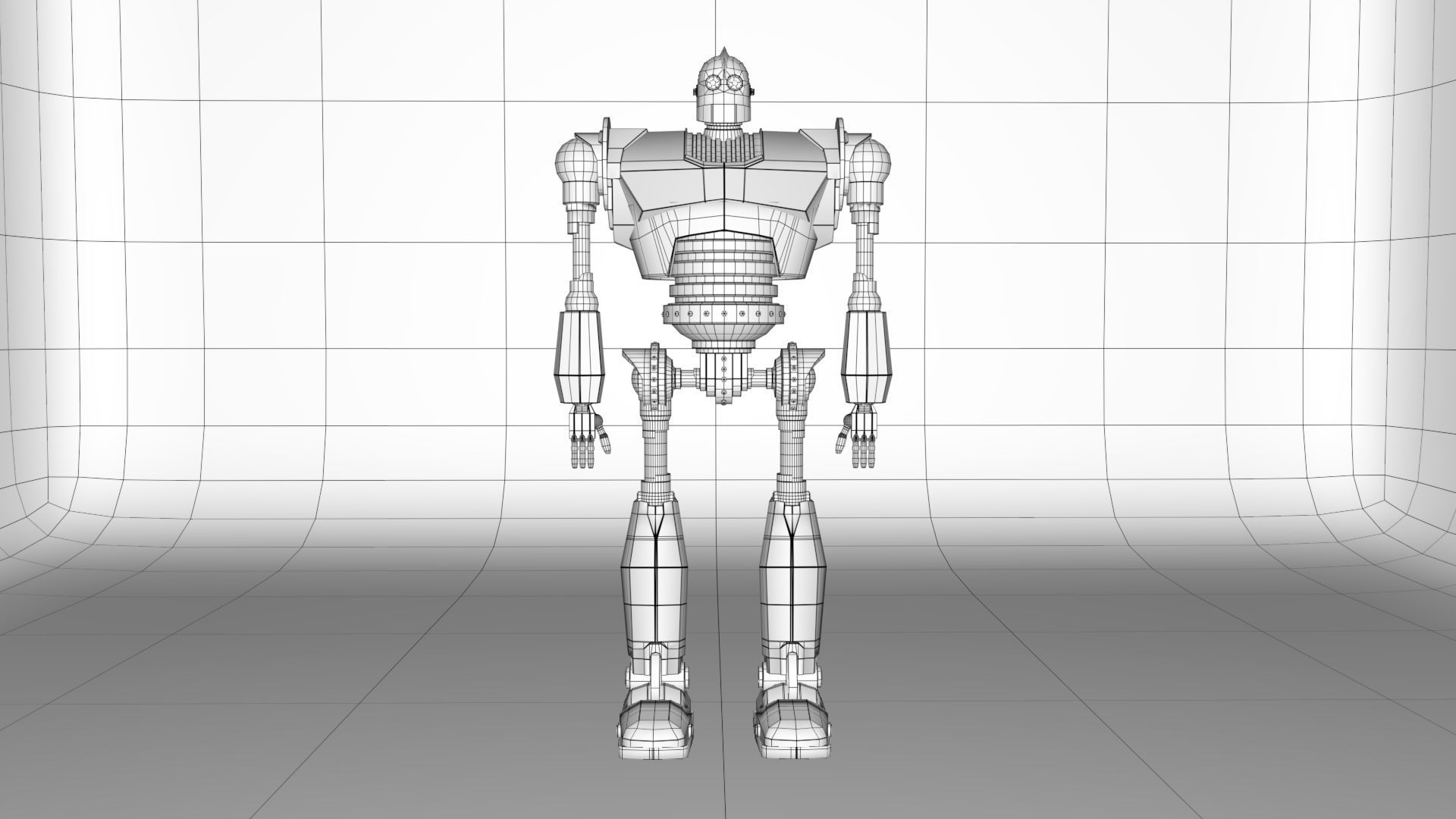 Iron giant 3D model_2