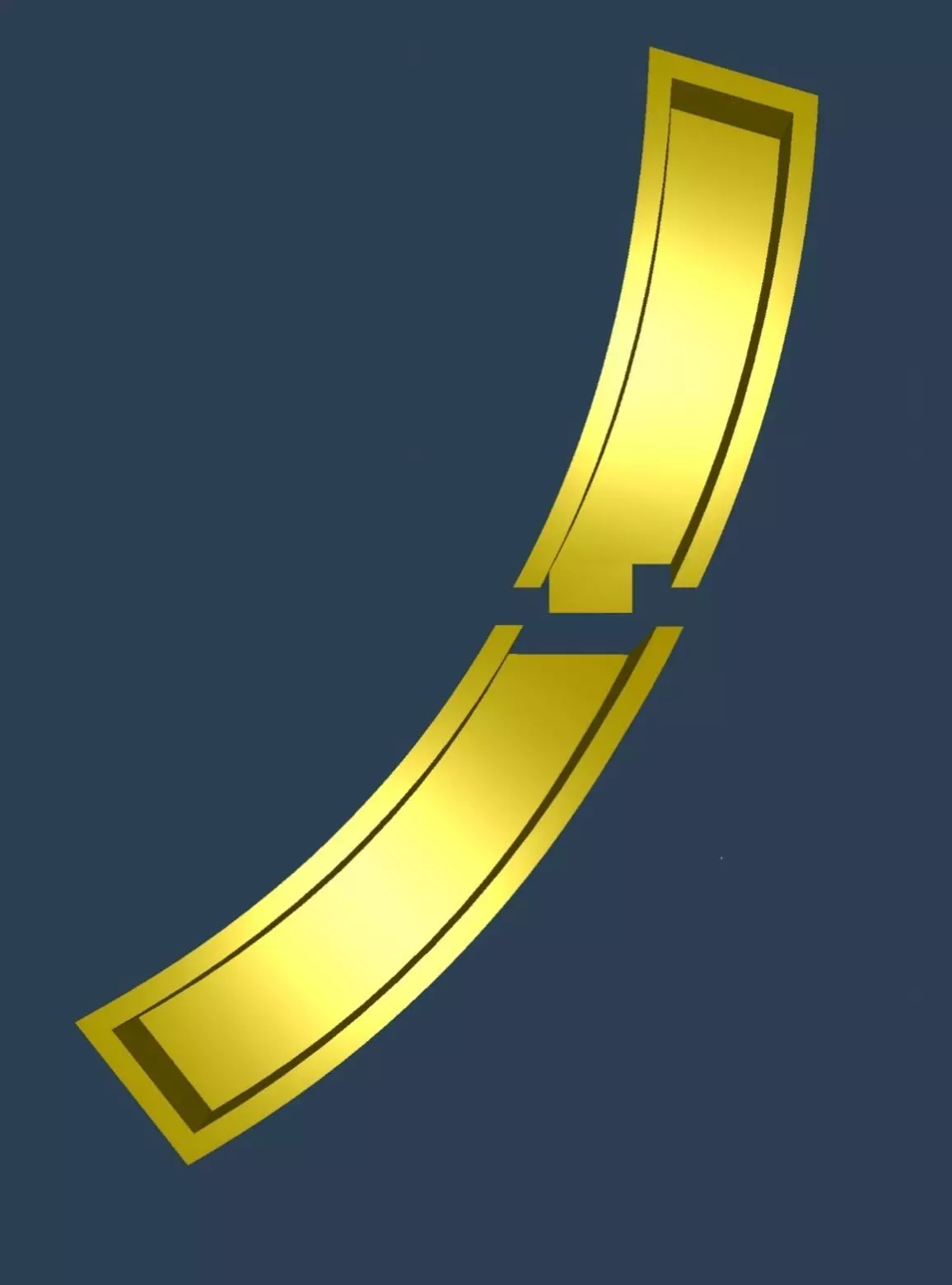 Japanese Katakana Cast Your Own Letters Easy To Cast Puzzle Fit 3D model_0