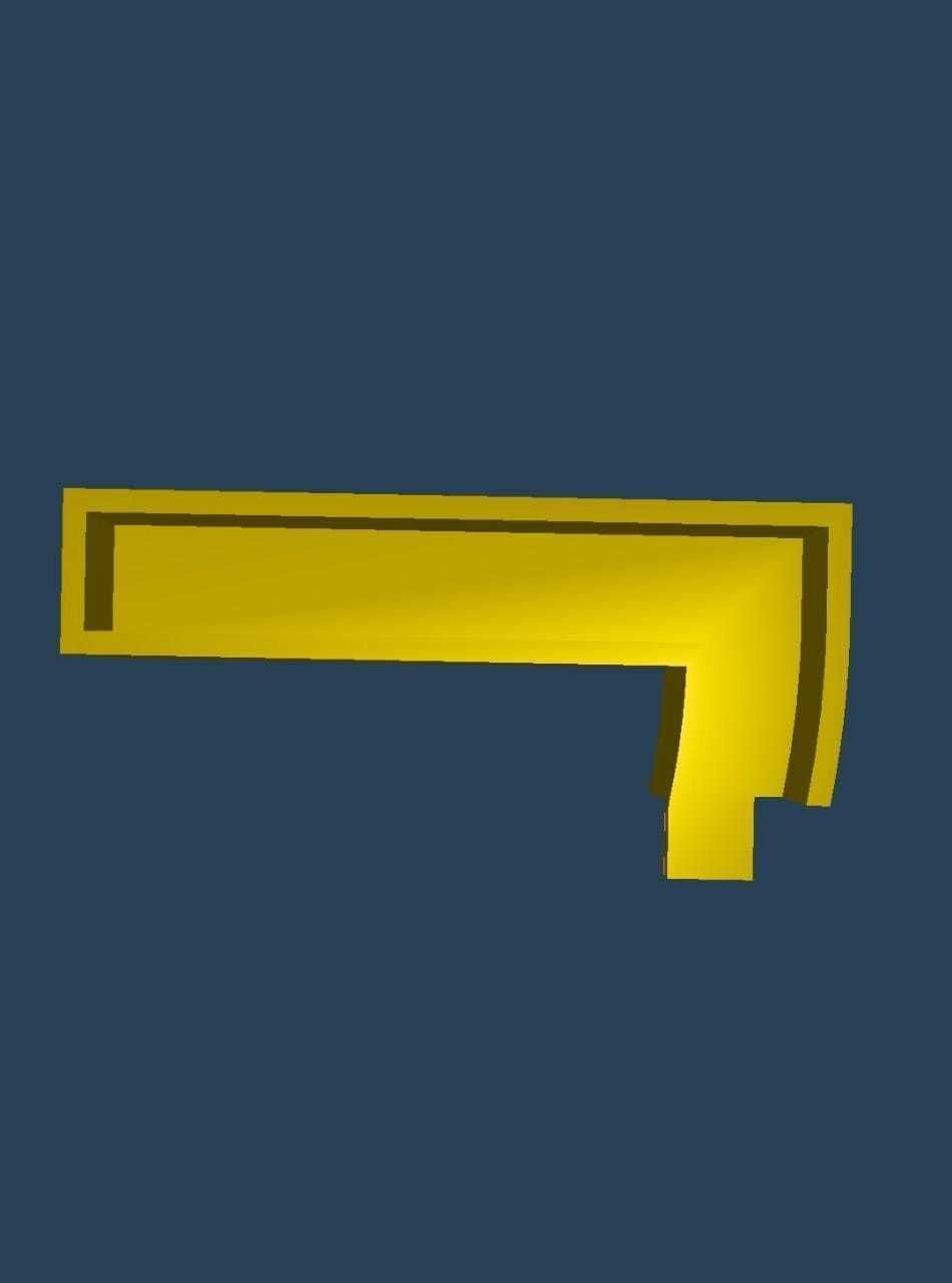 Japanese Katakana Cast Your Own Letters Easy To Cast Puzzle Fit 3D model_1