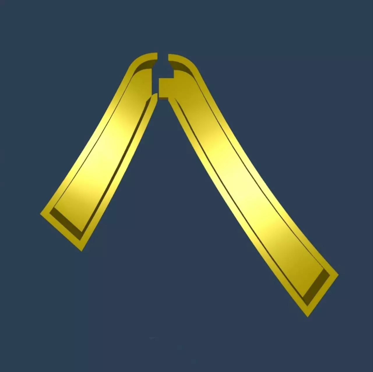 Japanese Katakana Cast Your Own Letters Easy To Cast Puzzle Fit 3D model_0