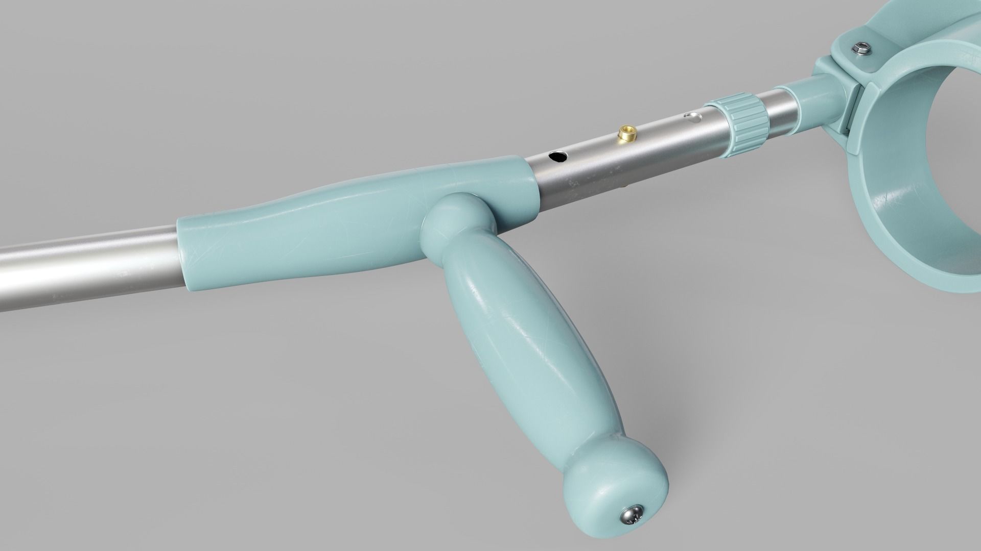 Forearm Crutches 3D model_5