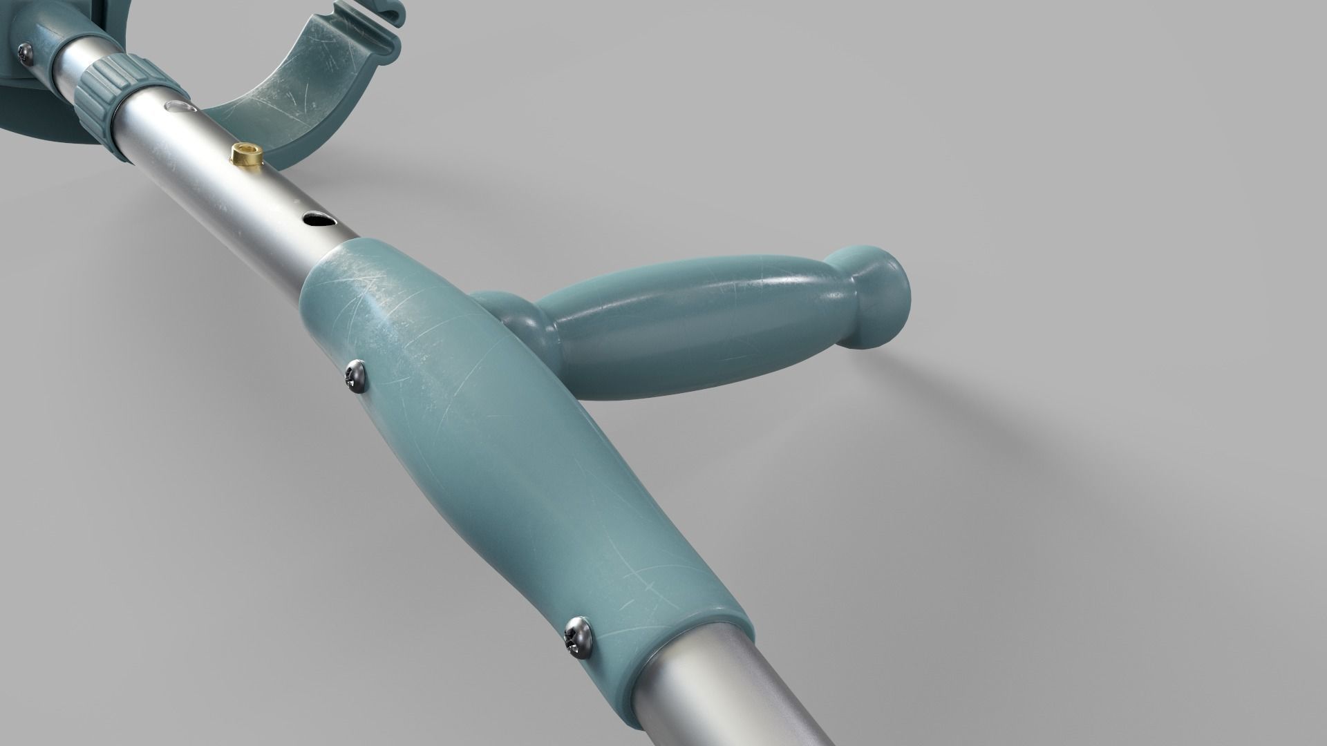Forearm Crutches 3D model_2