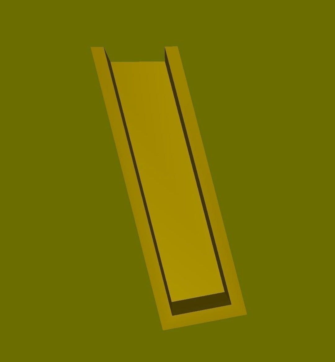 Japanese Katakana Cast Your Own Letters Easy To Cast Puzzle Fit 3D model_1