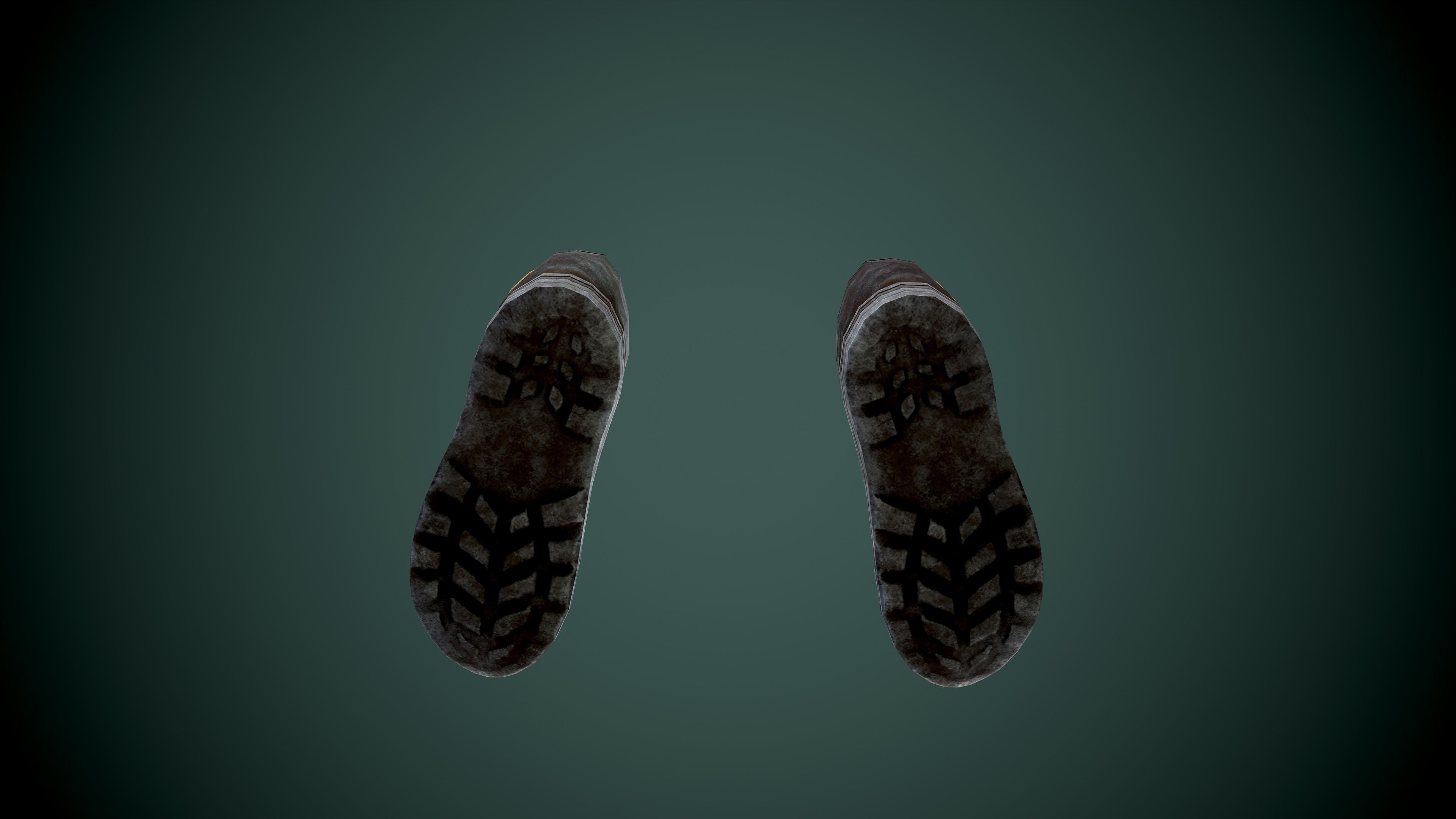 Shoes low poly sneakers Low-poly 3D model_14