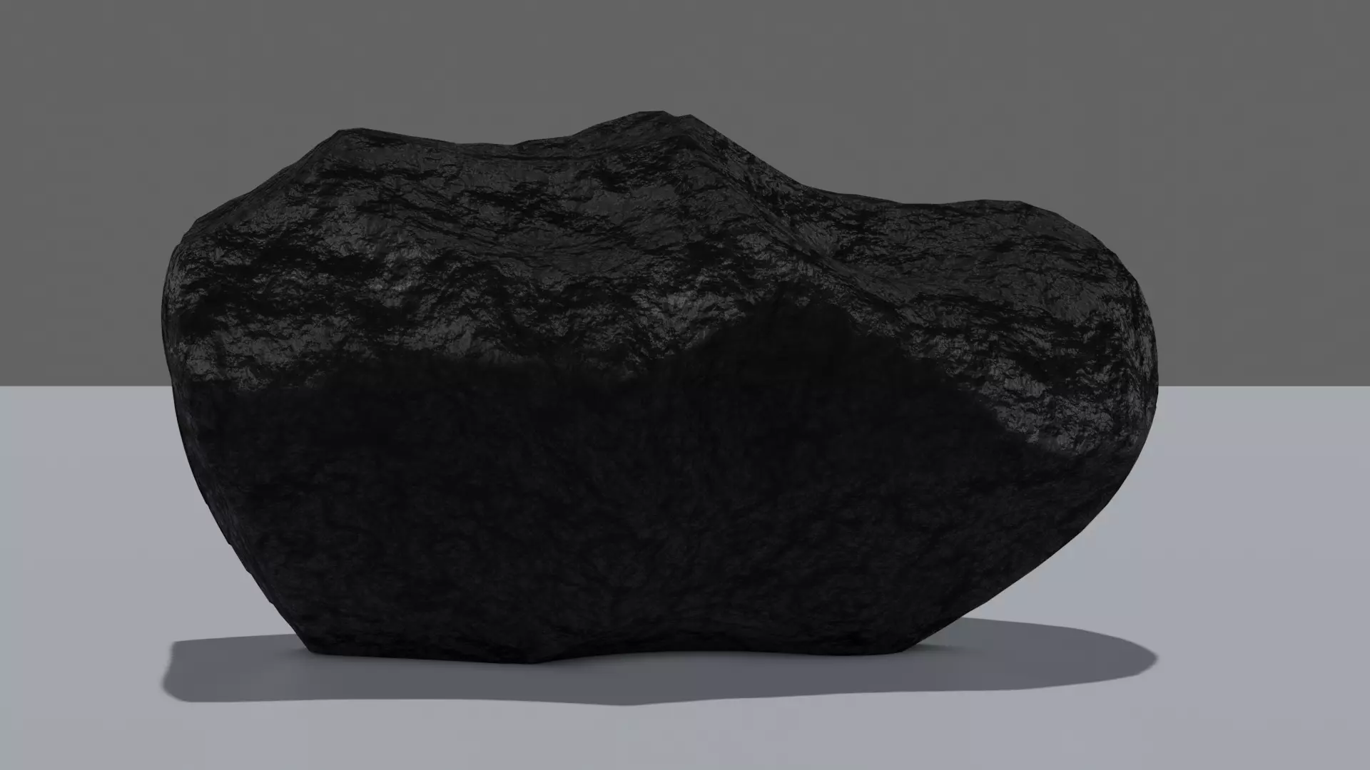 Stone rock Free low-poly 3D model_0