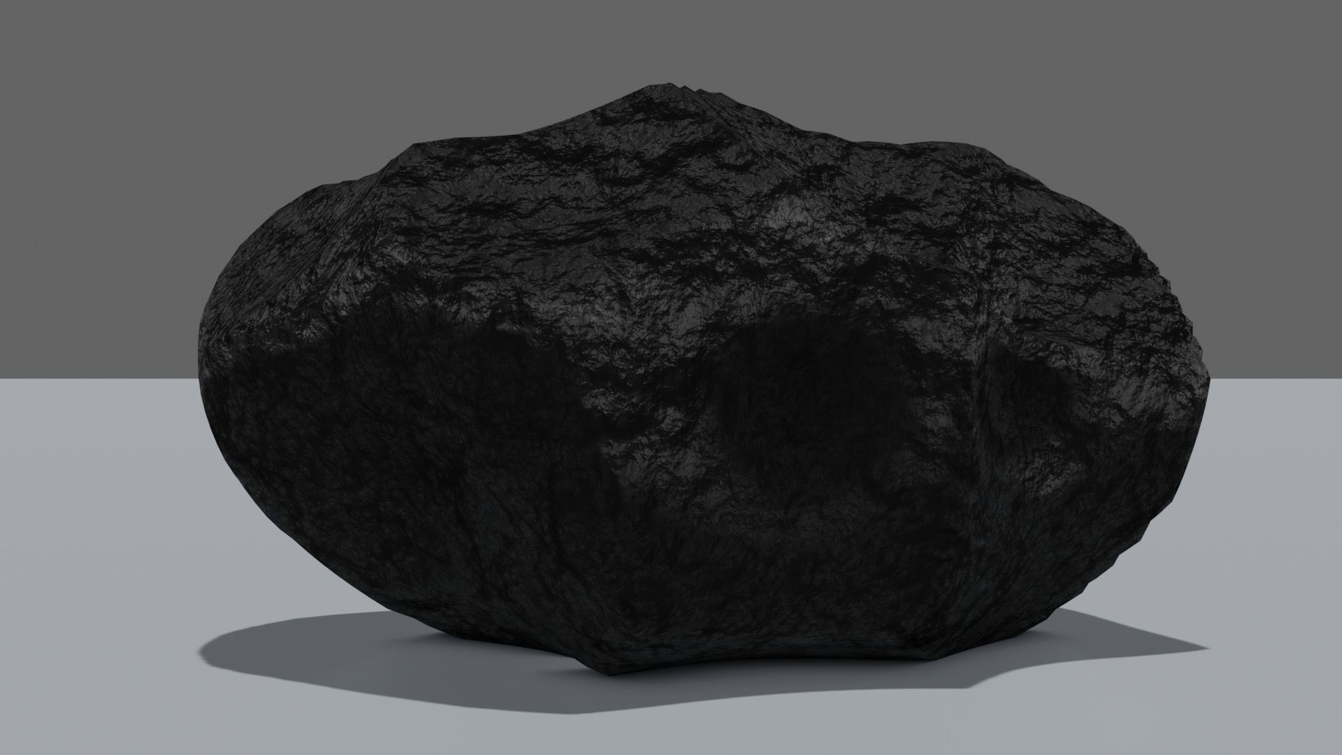Stone rock Free low-poly 3D model_3
