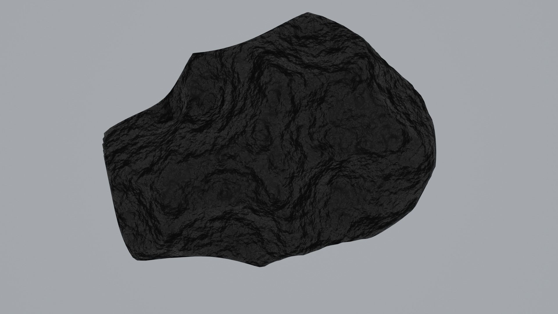 Stone rock Free low-poly 3D model_6