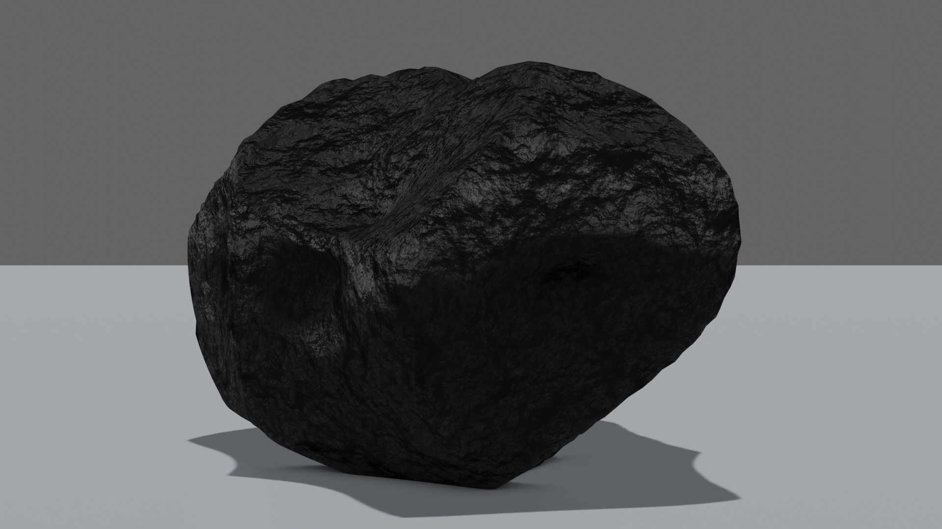 Stone rock Free low-poly 3D model_4