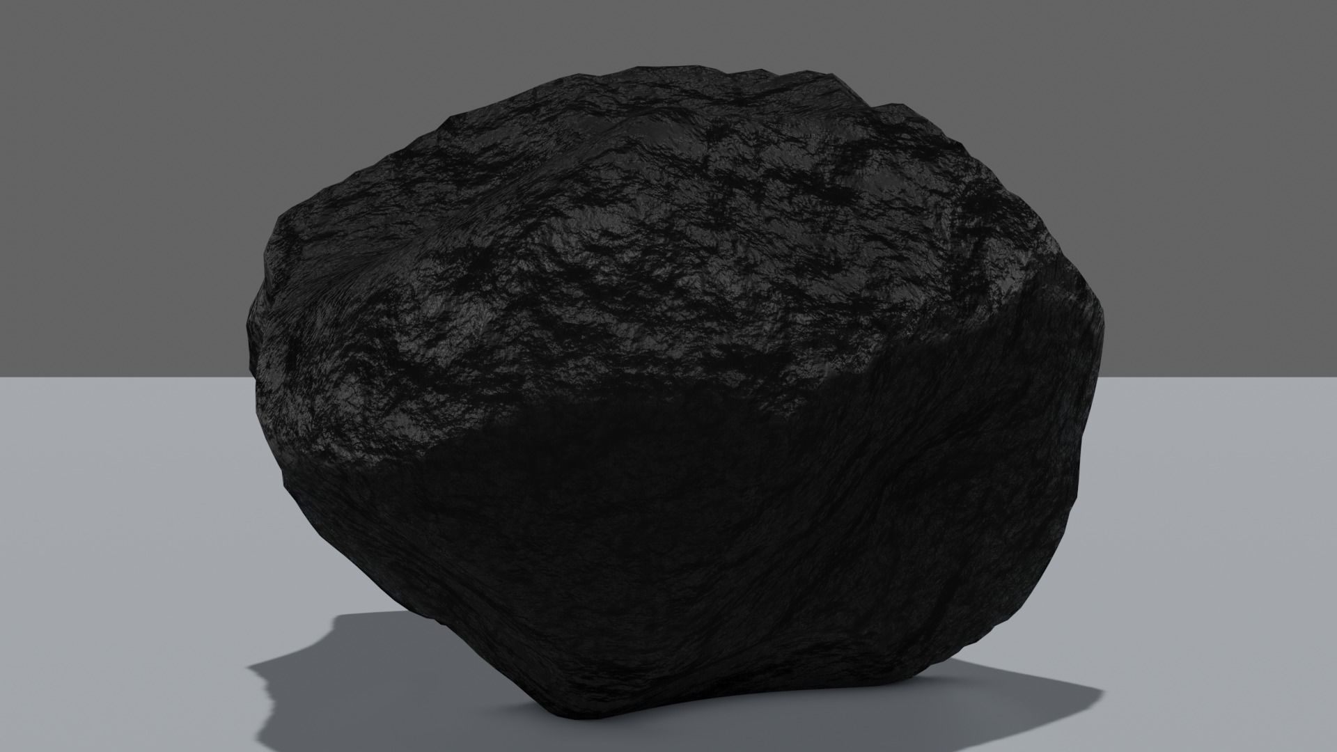 Stone rock Free low-poly 3D model_2