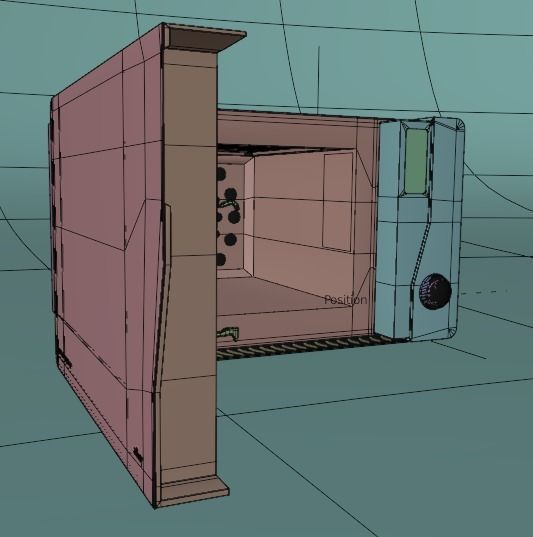 Microwave Brastemp Maxi 23L Maxi Flat with Grill 3D model_11