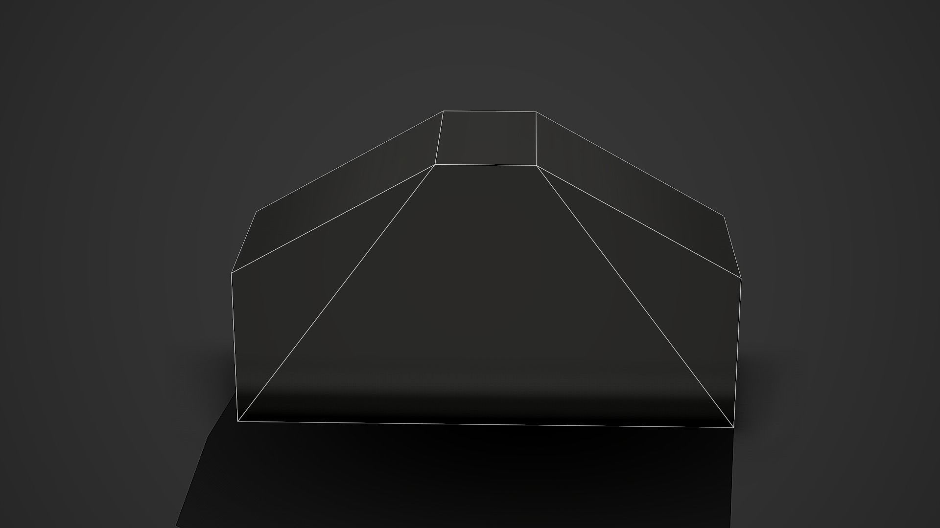 Vintage Table Clock Low Poly Mobile Ready Low-poly 3D model_3