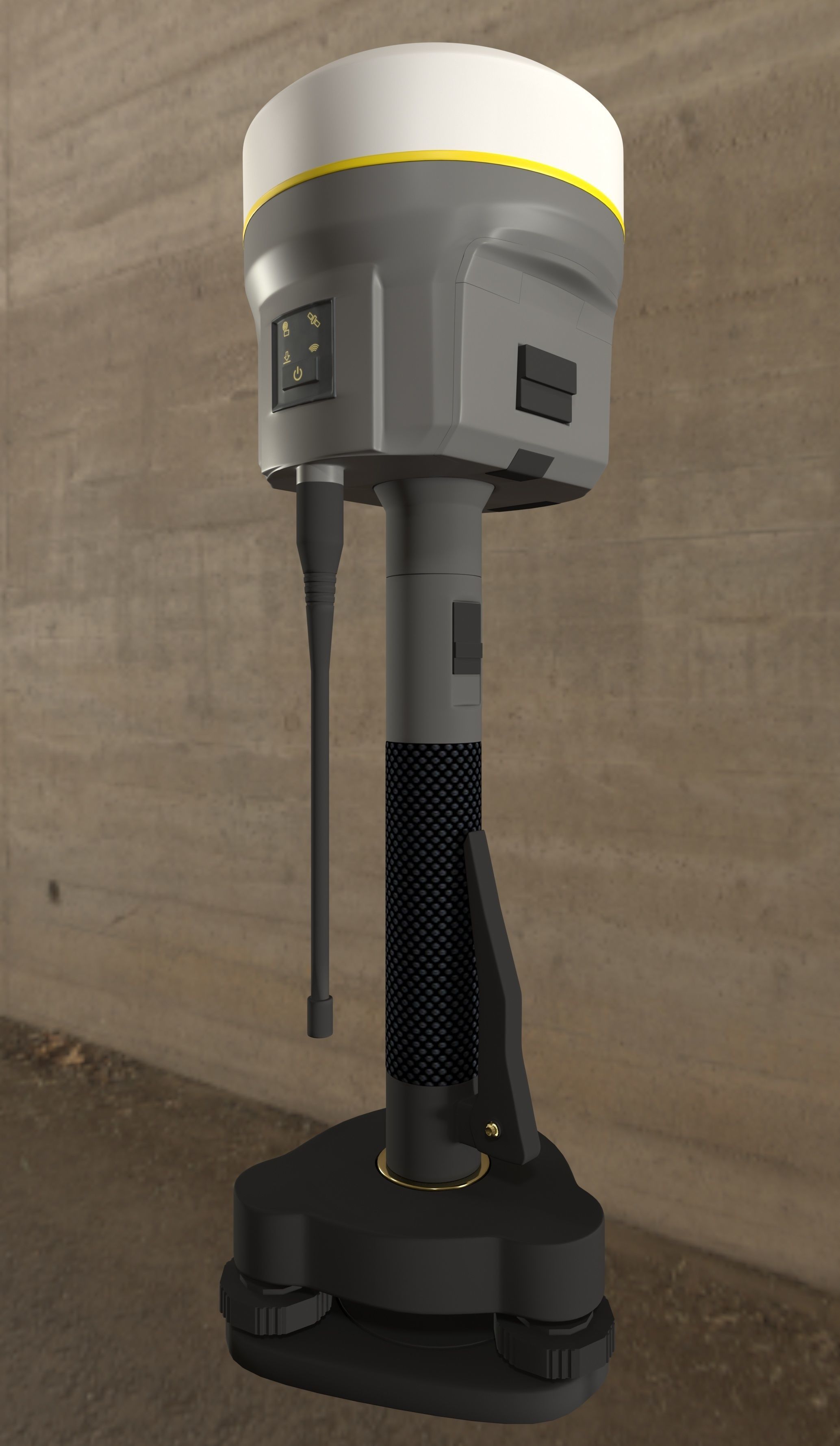 Trimble gnss receiver 3D model_3