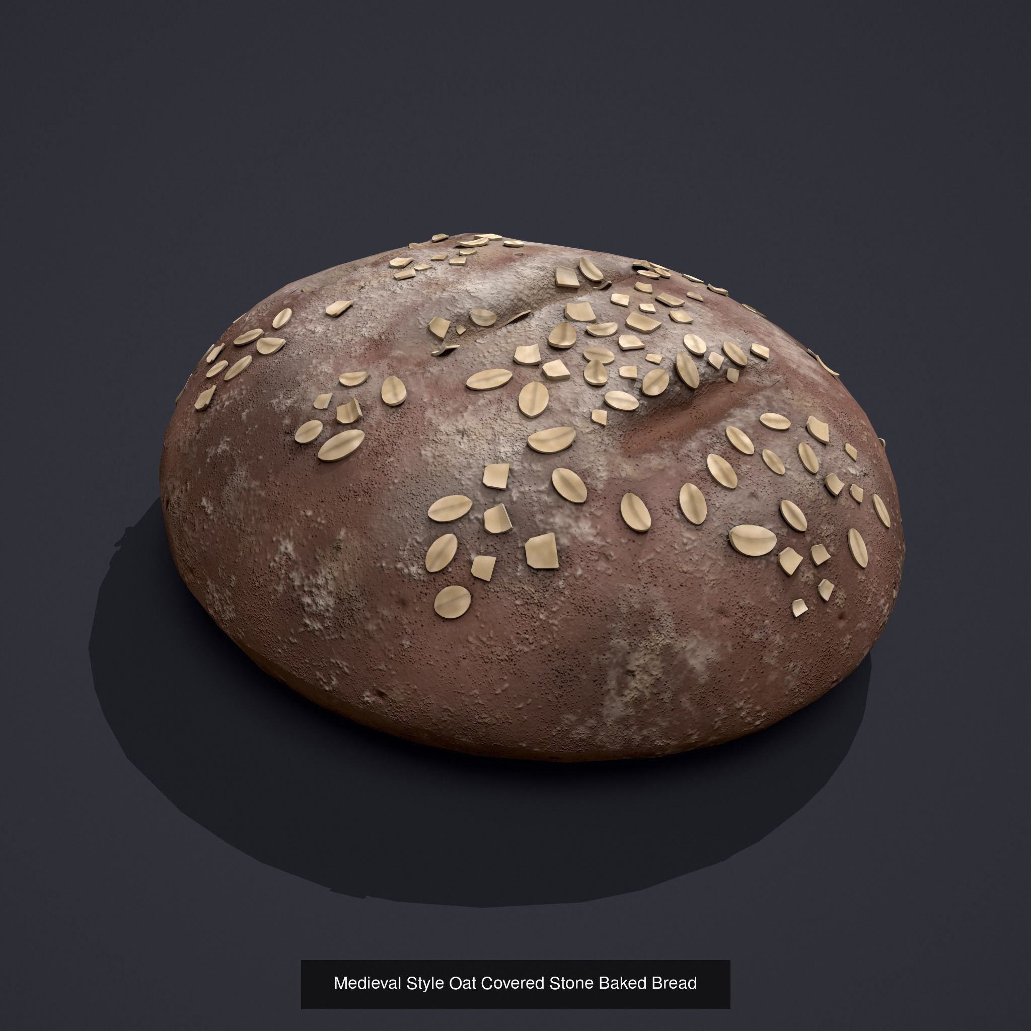 Medieval Style Breads Five Pack 3D Model Collection_18
