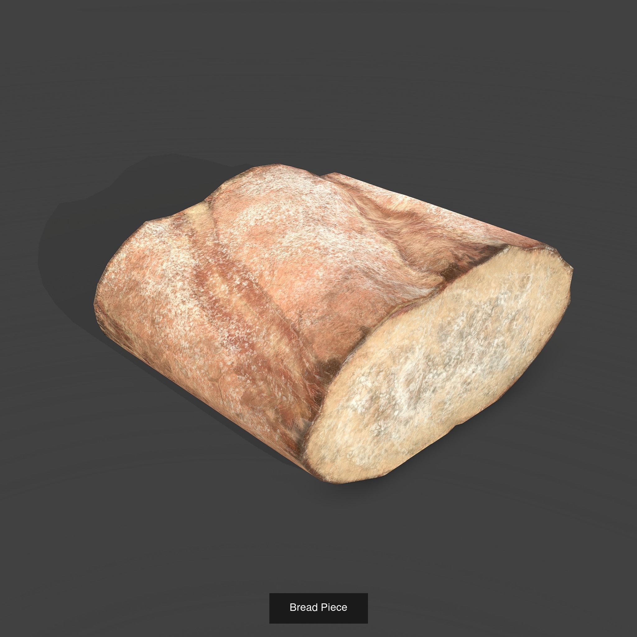 Medieval Style Breads Five Pack 3D Model Collection_20