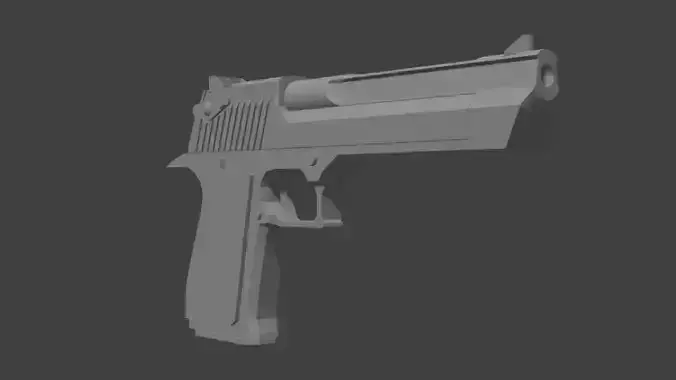 Desert Eagle large caliber self-loading pistol