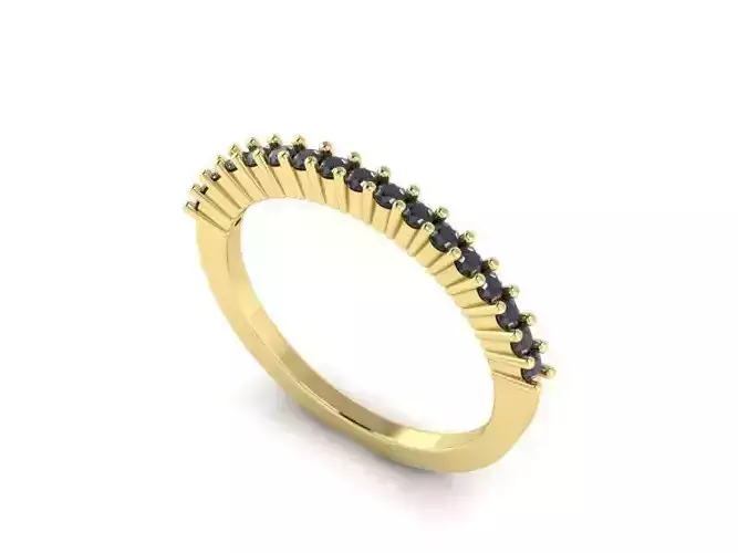 Blue Diamond Ring 245