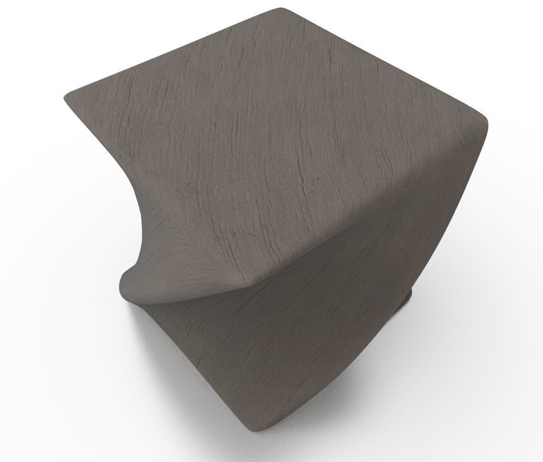 Stylized Cube 3D model_2