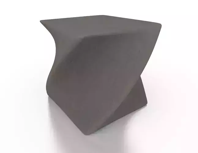 Stylized Cube 3D model