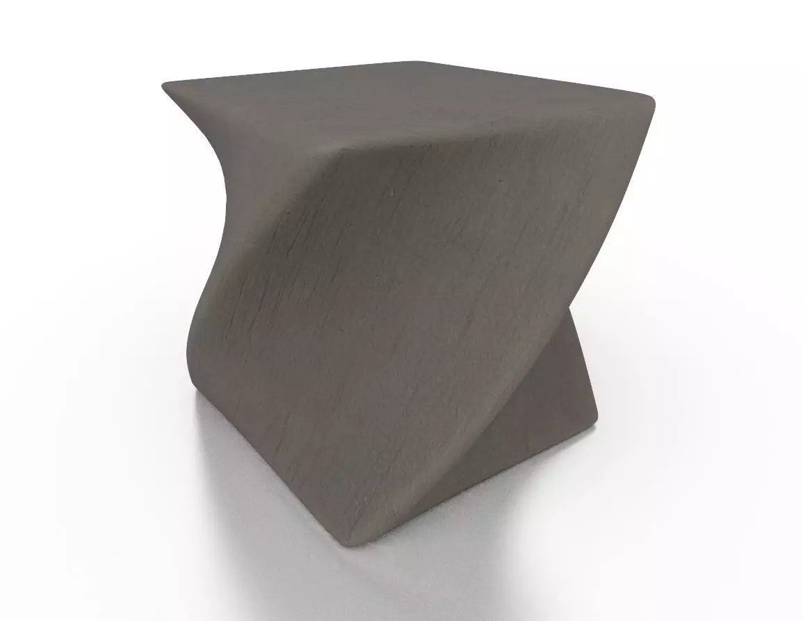 Stylized Cube 3D model_0