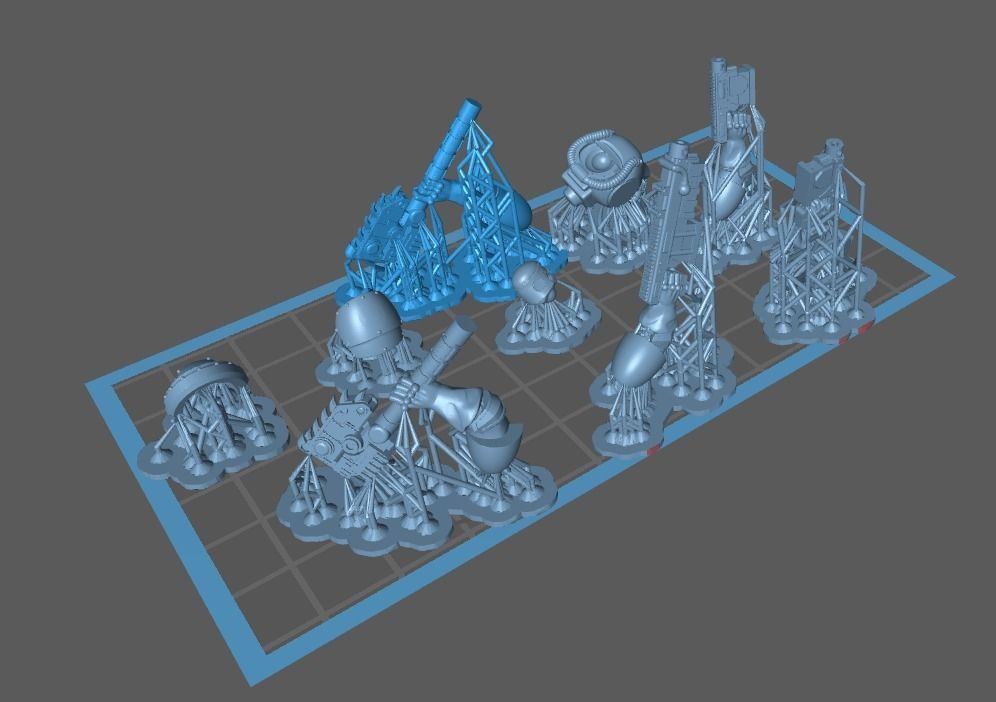 Warbike - Black Knights and Tempest Legion 3D print model_6