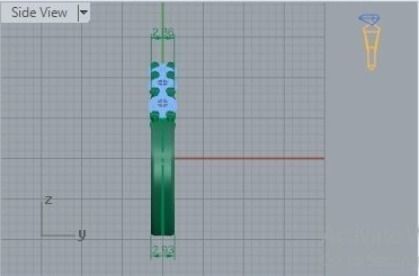 7 Stone Diamond Trellis Ring 247 3D print model_4
